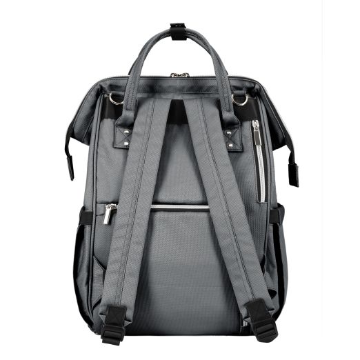 KIKKA BOO Τσάντα Αλλαξιέρα Πλάτης Siena Dark Grey 2025
