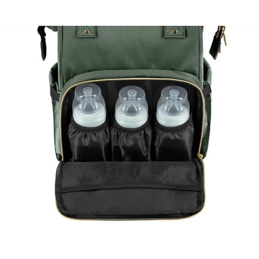 KIKKA BOO Τσάντα Αλλαξιέρα Πλάτης Siena Army Green 2025