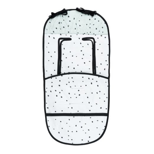 KIKKA BOO Βαμβακερό Κάλυμμα Καροτσιού Bear With Me Mint