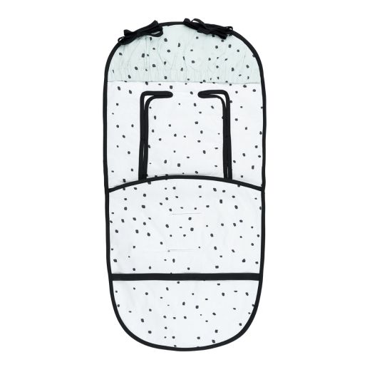 KIKKA BOO Βαμβακερό Κάλυμμα Καροτσιού Bear With Me Mint