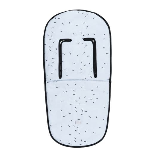 KIKKA BOO Βαμβακερό Κάλυμμα Καροτσιού Bear With Me Blue