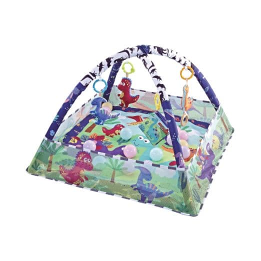 KIKKA BOO Βρεφικό Γυμναστήριο Dino Forest (Δώρο 18 Πολύχρωμες Μπάλες)