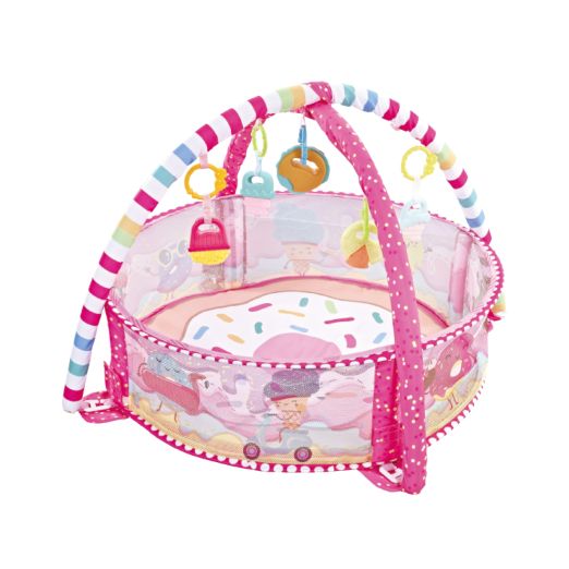 KIKKA BOO Βρεφικό Γυμναστήριο Marshmallow (Δώρο 30 Πολύχρωμες Μπάλες)