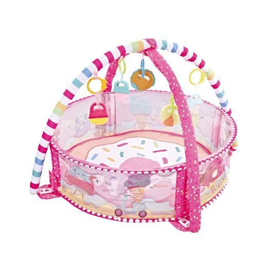 KIKKA BOO Βρεφικό Γυμναστήριο Marshmallow (Δώρο 30 Πολύχρωμες Μπάλες)