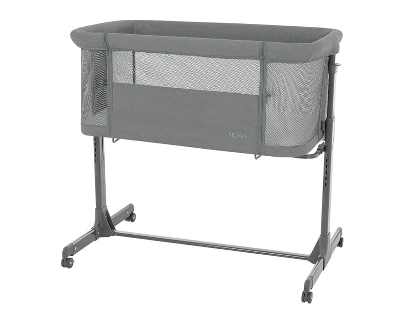 KIKKA BOO Λίκνο Noah Dark Grey