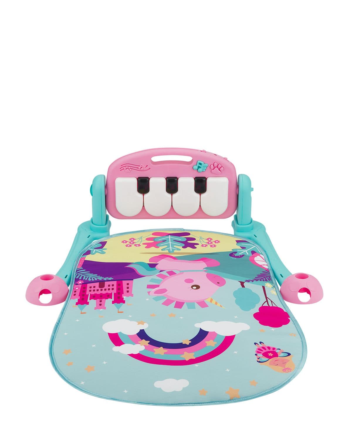 KIKKA BOO Χαλάκι Δραστηριοτήτων Με Bluetooth Piano Pink Rainbow