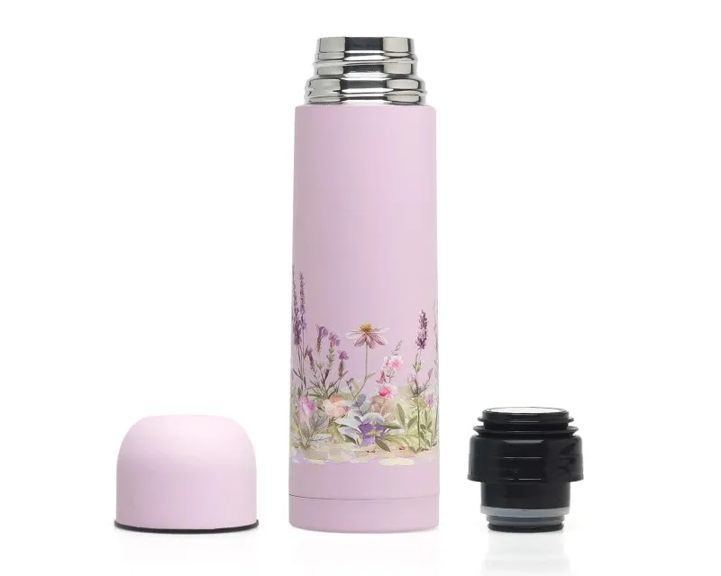 KIOKIDS Ανοξείδωτος Θερμός Υγρών Lavender Bunny 500ml