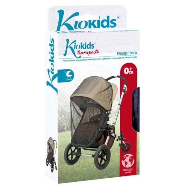 KIOKIDS Κουνουπιέρα Καροτσιού Universal Black