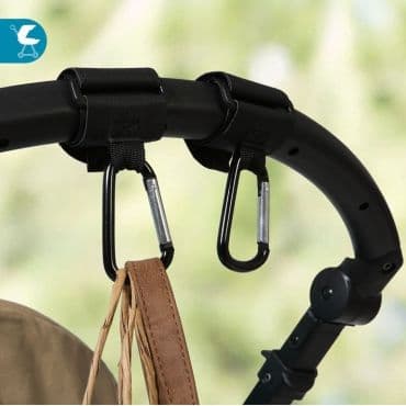 KIOKIDS Σετ Μεταλλικοί Γάντζοι Καροτσιού Universal