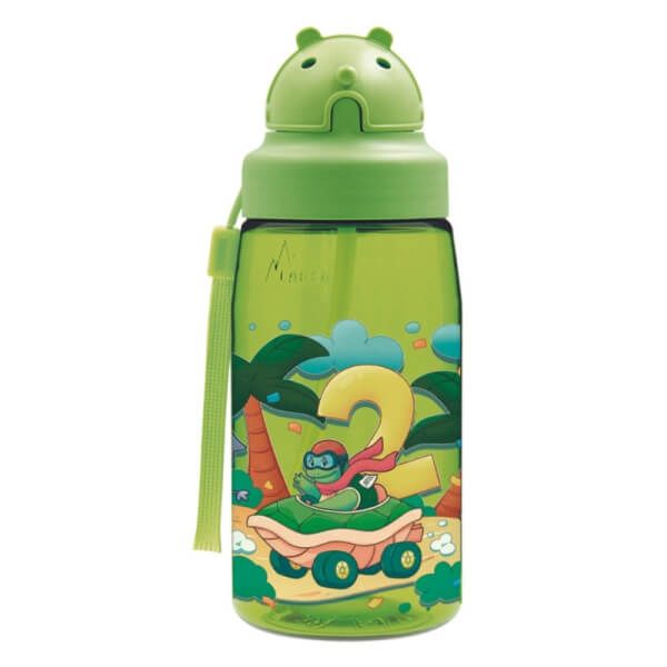 LAKEN Παιδικό Παγούρι Με Καλαμάκι Oby Funny Cars 450ml (12+ μηνών)