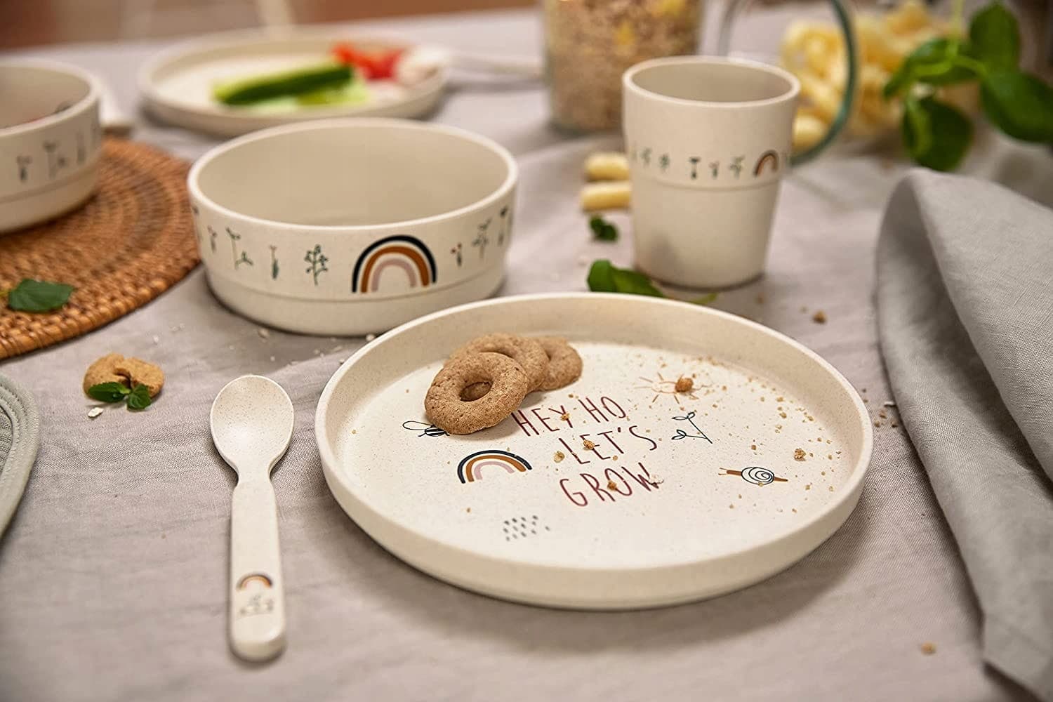 LAESSIG Παιδικό Σετ Φαγητού Garden Explorer (12+ μηνών)