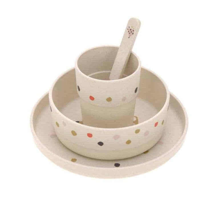 LAESSIG Παιδικό Σετ Φαγητού Little Mateys Spice Orange (12+ μηνών)