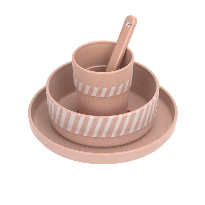 LAESSIG Παιδικό Σετ Φαγητού Tiny Team Cat (12+ μηνών)