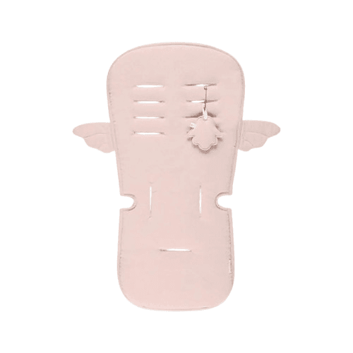 MINENE Βαμβακερό Κάλυμμα Καροτσιού Pointelle Pink