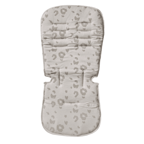 MINENE Βαμβακερό Κάλυμμα Καροτσιού Leopard Stone