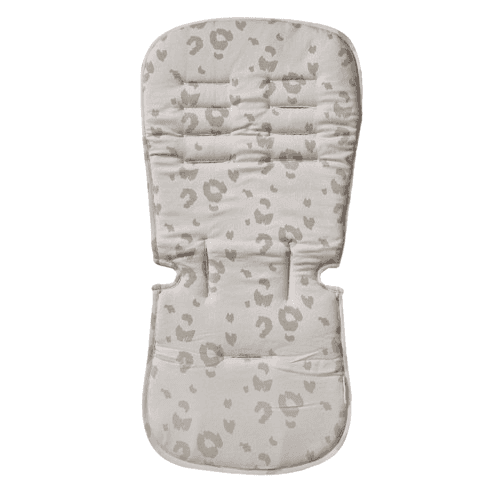 MINENE Βαμβακερό Κάλυμμα Καροτσιού Leopard Stone