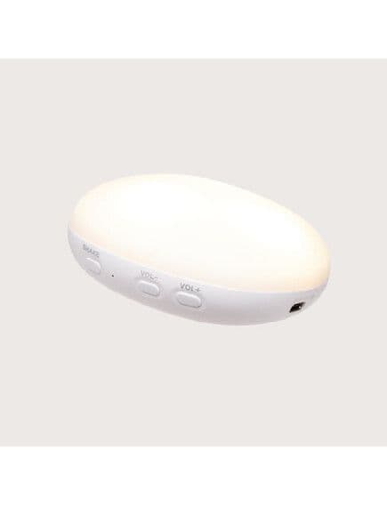 MOONIE Μουσικό Επαναφορτιζόμενο Παιχνίδι Ύπνου Με Λευκούς Ήχους Λαγουδάκι Cream Bunny