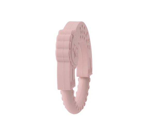 INTERBABY Μασητικό Σιλικόνης Lion Dark Pink (0+ μηνών)