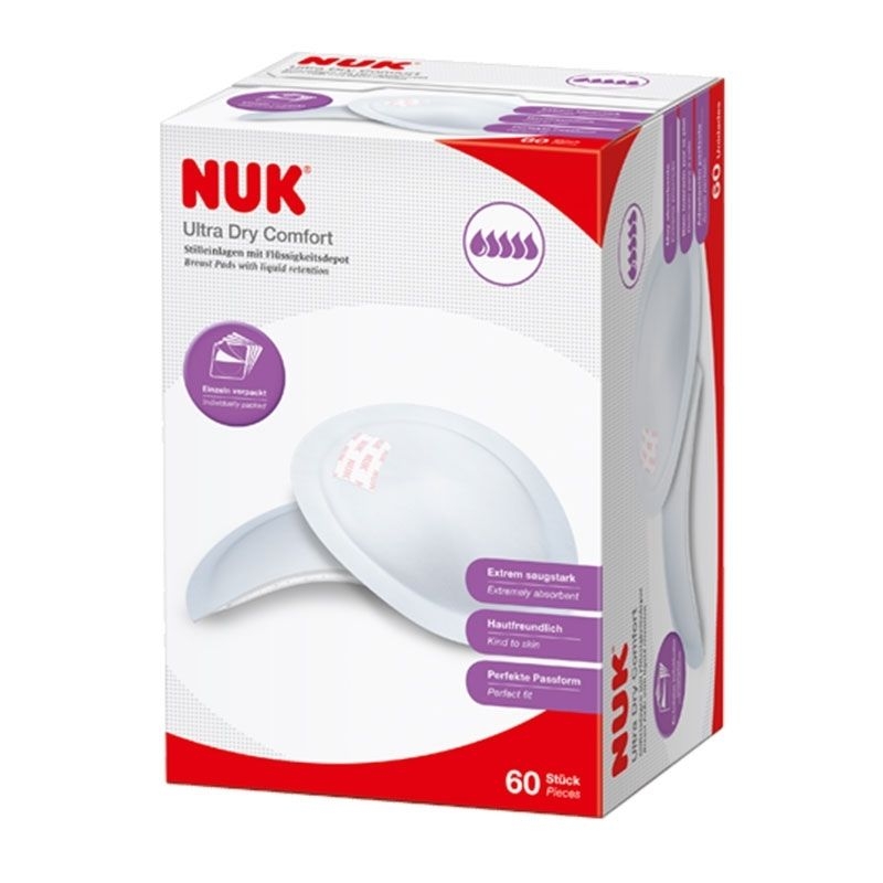 NUK Επιθέματα Στήθους Ultra Dry (60 Τεμάχια)