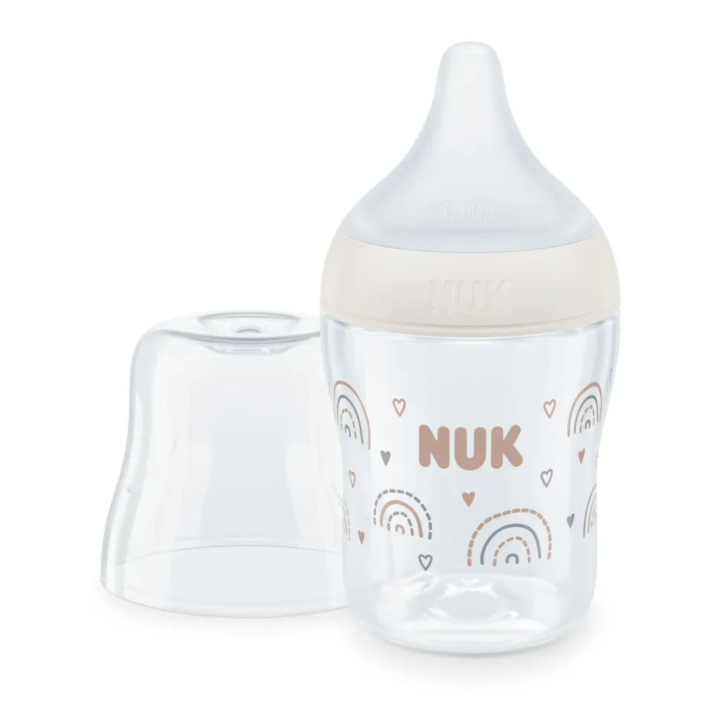 NUK Γυάλινο Μπιμπερό Perfect Match Anti-Colic 120ml (0+ μηνών)