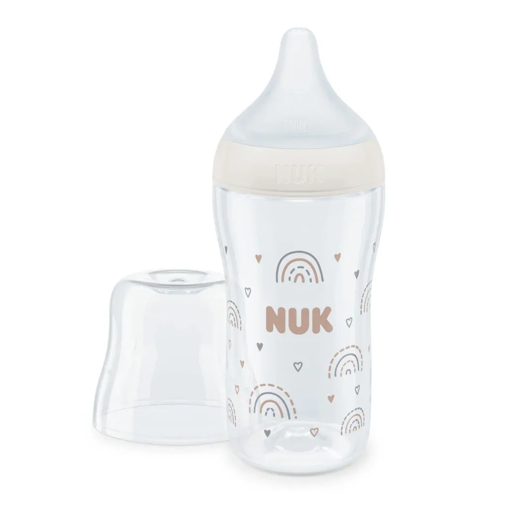 NUK Γυάλινο Μπιμπερό Perfect Match Anti-Colic 230ml (3+ μηνών)