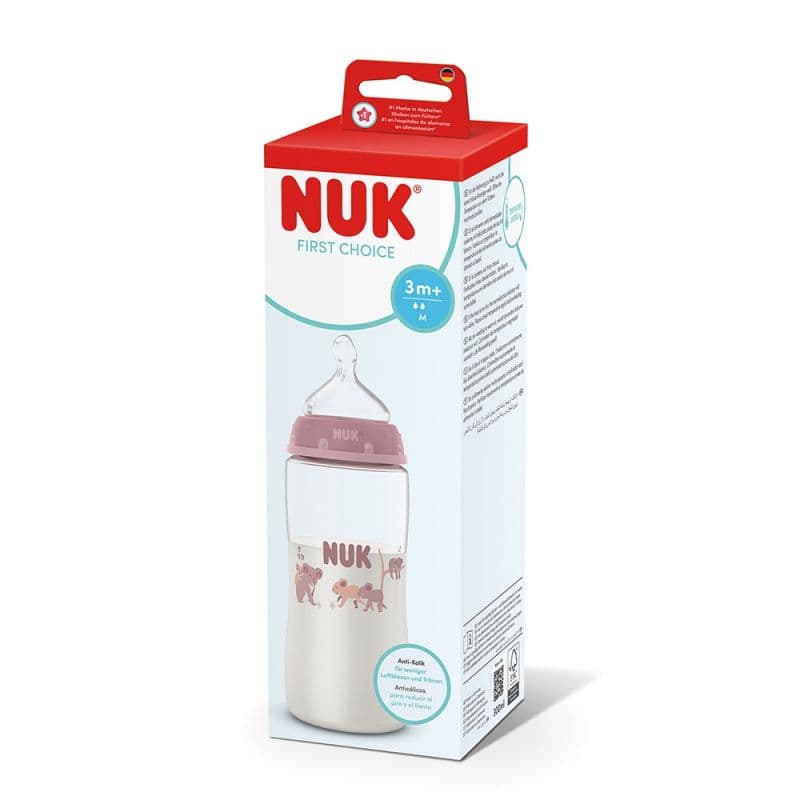 NUK Πλαστικό Μπιμπερό First Choice Koala 300ml (3+ μηνών)