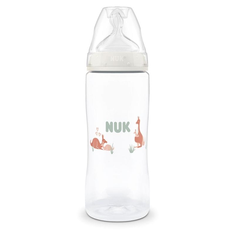 NUK Πλαστικό Μπιμπερό First Choice Kangaroo 360ml (6+ μηνών)