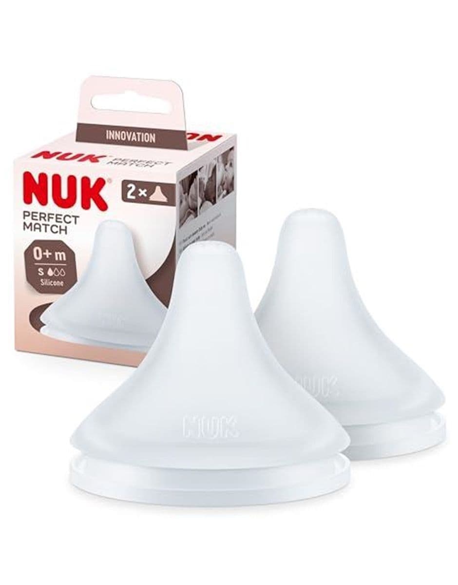 NUK Perfect Match Θηλές Σιλικόνης Μέγεθος S (0+ μηνών)