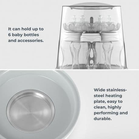 NUVITA Ηλεκτρικός Αποστειρωτής Ατμού Μπιμπερό SteriEasy