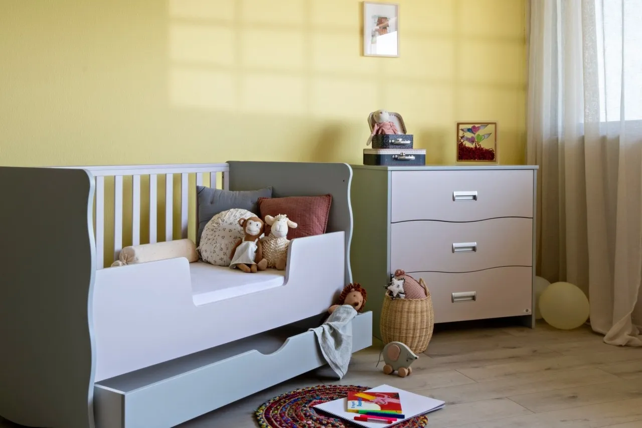 SANTA BEBE Βρεφικό-Προεβηφικό Κρεβάτι Με Συρτάρι Dara