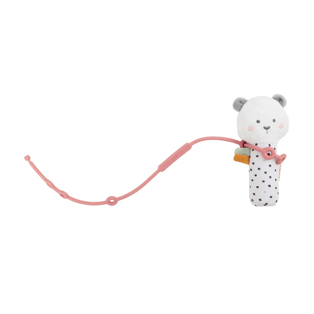 SARO Μακρύ Κλιπ Σιλικόνης Καροτσιού Ochre