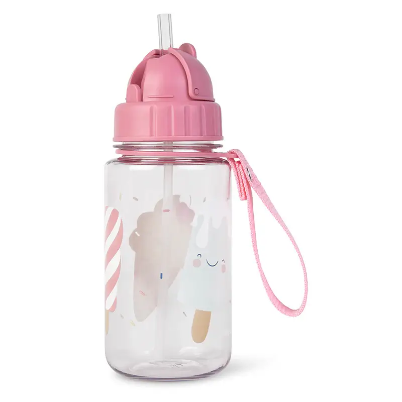 SARO Παιδικό Παγούρι Με Καλαμάκι Ice Cream 400ml (6+ μηνών)