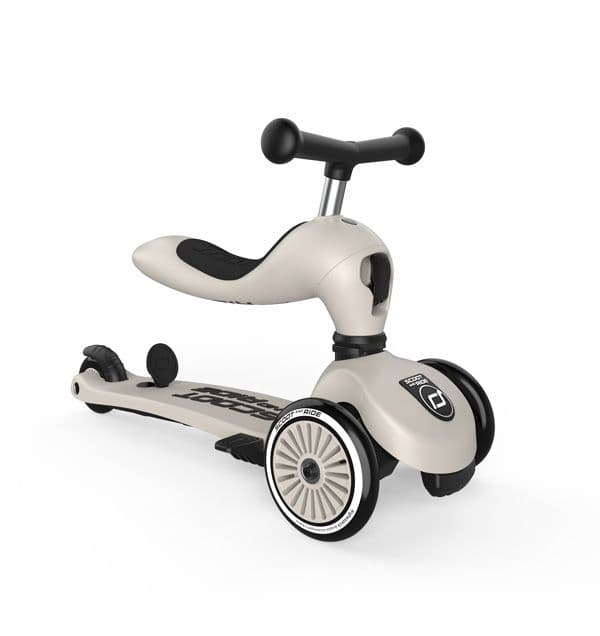 SCOOT & RIDE Παιδικό Πατίνι HighWayKick 1 Push and Go Ash (12+ μηνών)