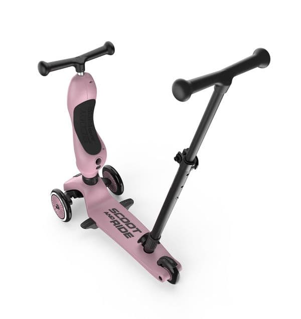 SCOOT & RIDE Παιδικό Πατίνι HighWayKick 1 Push and Go Wildberry (12+ μηνών)