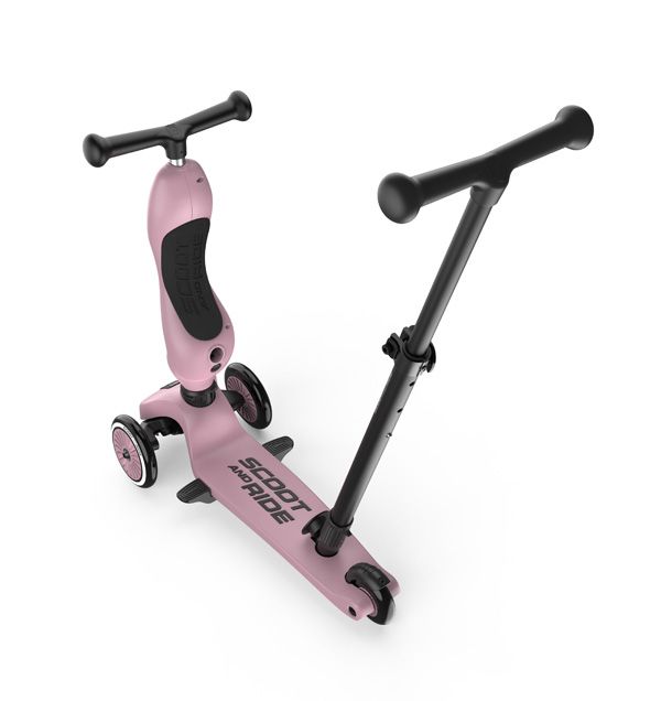 SCOOT & RIDE Παιδικό Πατίνι HighWayKick 1 Push and Go Wildberry (12+ μηνών)