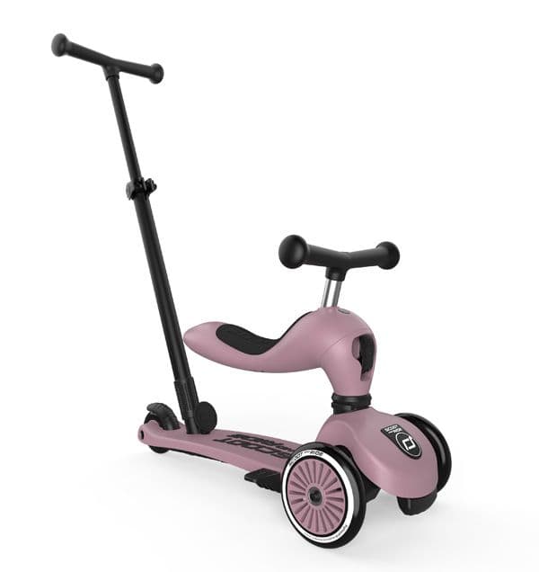 SCOOT & RIDE Παιδικό Πατίνι HighWayKick 1 Push and Go Wildberry (12+ μηνών)