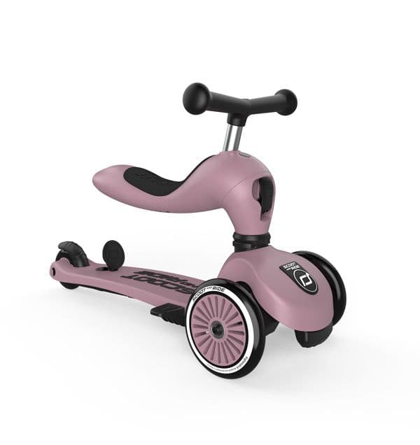 SCOOT & RIDE Παιδικό Πατίνι HighWayKick 1 Push and Go Wildberry (12+ μηνών)