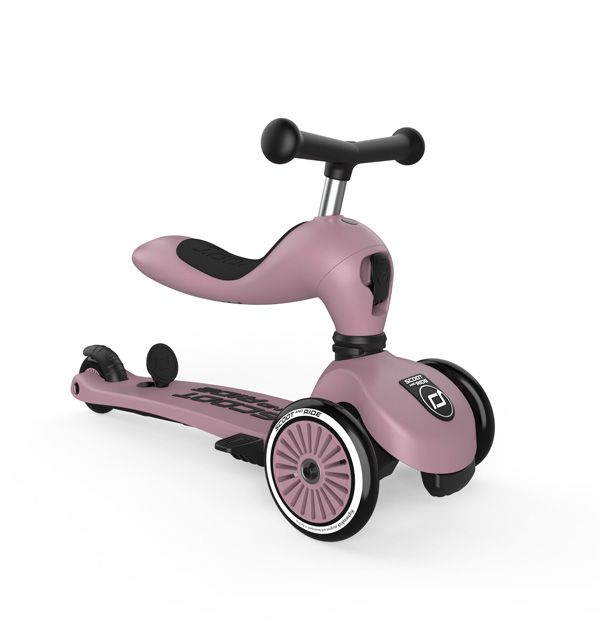 SCOOT & RIDE Παιδικό Πατίνι HighWayKick 1 Push and Go Wildberry (12+ μηνών)