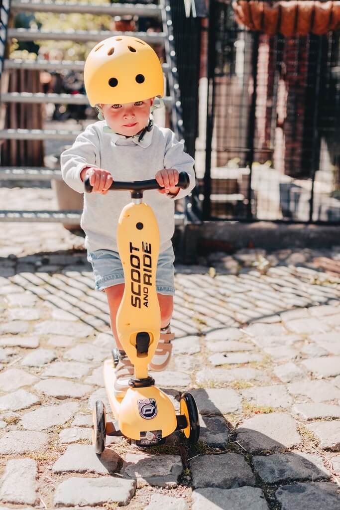 SCOOT & RIDE Παιδικό Πατίνι HighWayKick 1 Lemon (12+ μηνών)