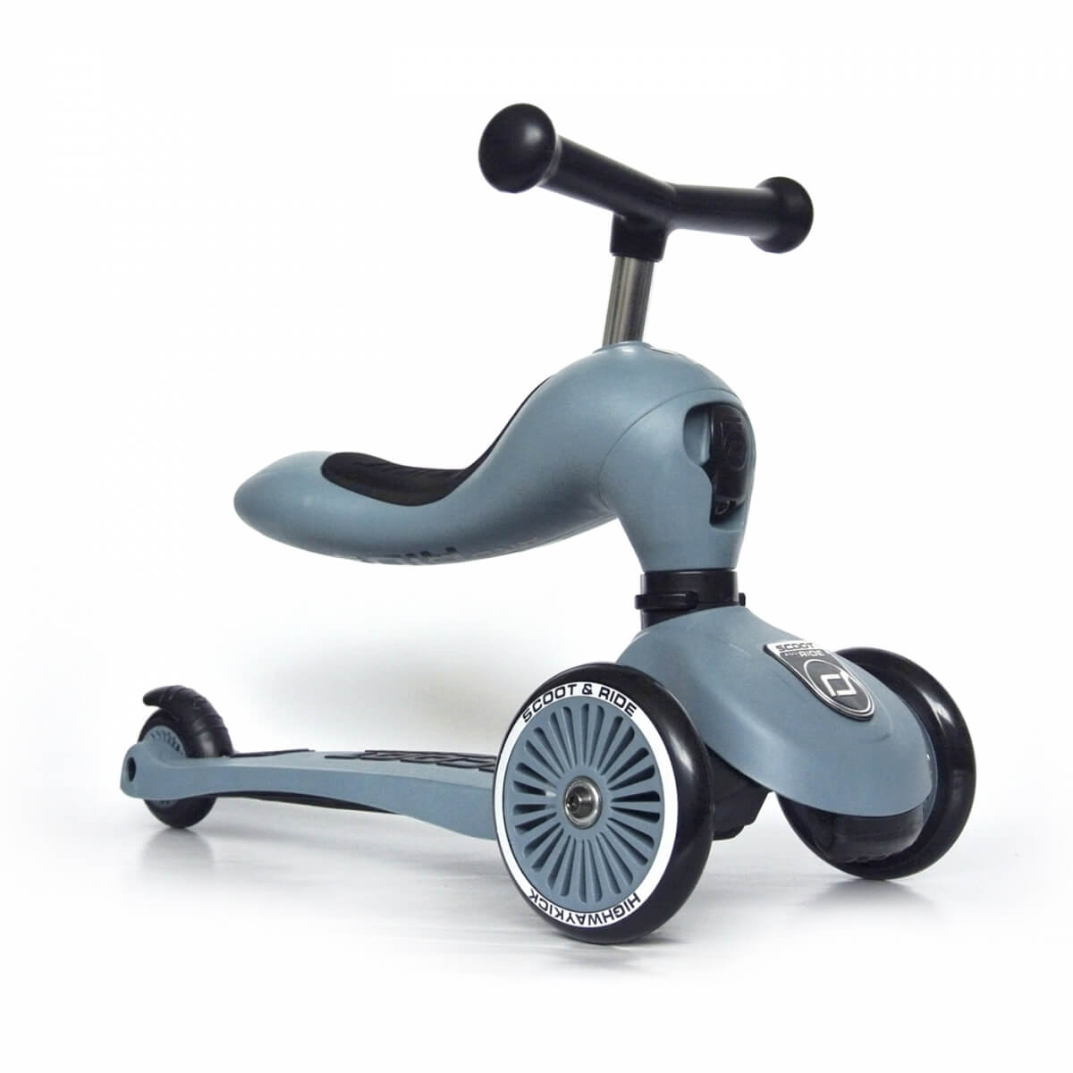 SCOOT & RIDE Παιδικό Πατίνι HighWayKick 1 Steel (12+ μηνών)