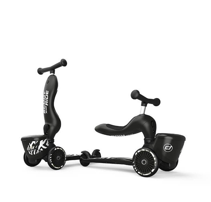 SCOOT & RIDE Παιδικό Πατίνι HighWayKick 1 Lifestyle Zebra (12+ μηνών)