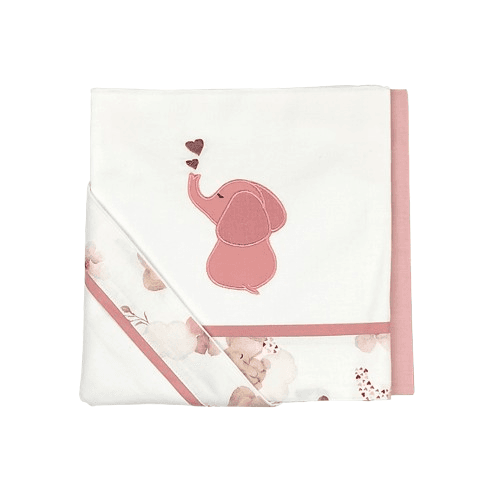 BABY STAR Σετ Σεντόνια Λίκνου Elephant (3 Τεμάχια)