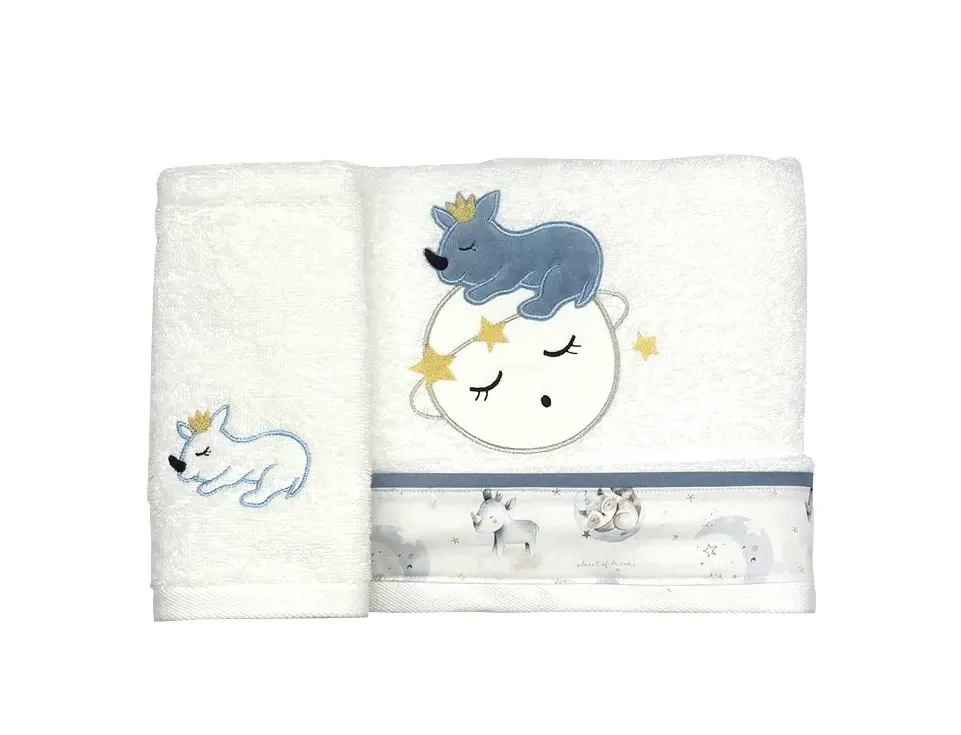 BABY STAR Σετ Βρεφικές Πετσέτες Rhino (2 Τεμάχια)