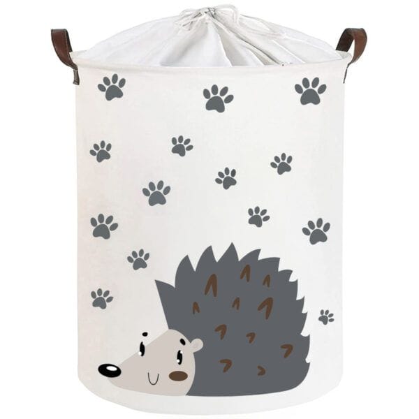 SIPO Στρογγυλό Καλάθι Αποθήκευσης Παιχνιδιών Σκαντζόχοιρος (43L)