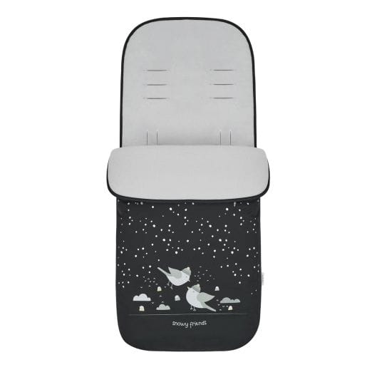 KIKKA BOO Ποδόσακος Καροτσιού Universal Polar Snowy Friends