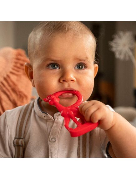 SOPHIE THE GIRAFFE Μασητικό Oδοντοφυΐας Σόφη Καμηλοπάρδαλη Με Γεύση Βανίλια Green (3+ μηνών)