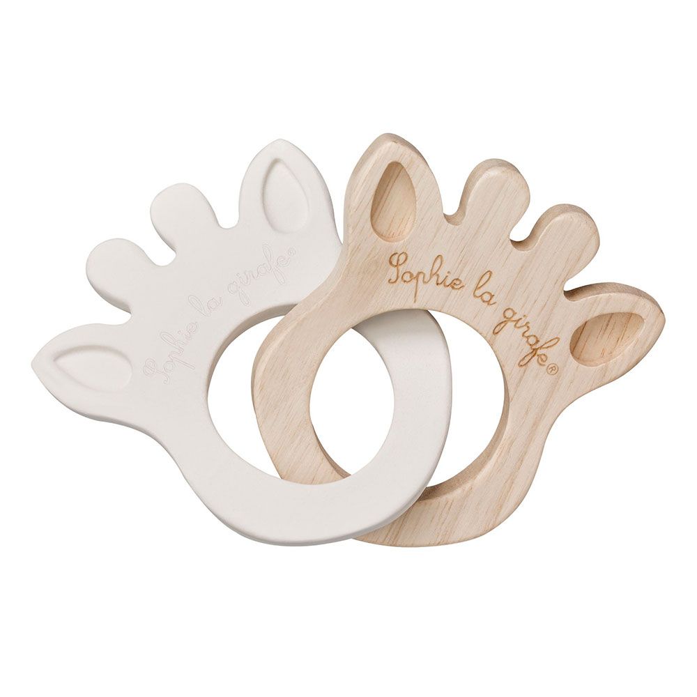 SOPHIE LA GIRAFFE Σετ Latex Μασητικά Silhouette Rings (0+ μηνών)