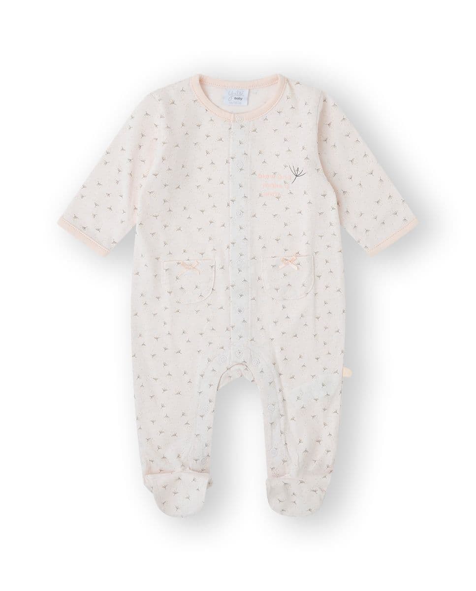 YATSI BABY Βρεφικό Καλοκαιρινό Μακρυμάνικο Φορμάκι Mini Air