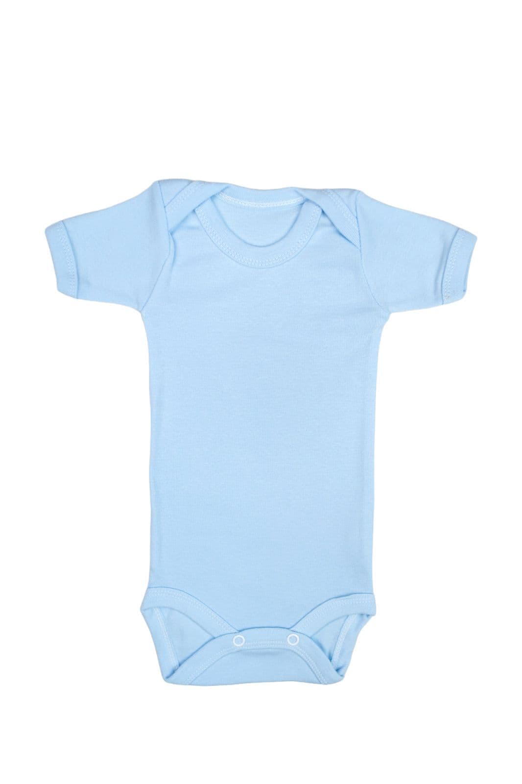 FIGLIO BINO Βρεφικό Εσώρουχο Κορμάκι Κοντό Μανίκι Blue