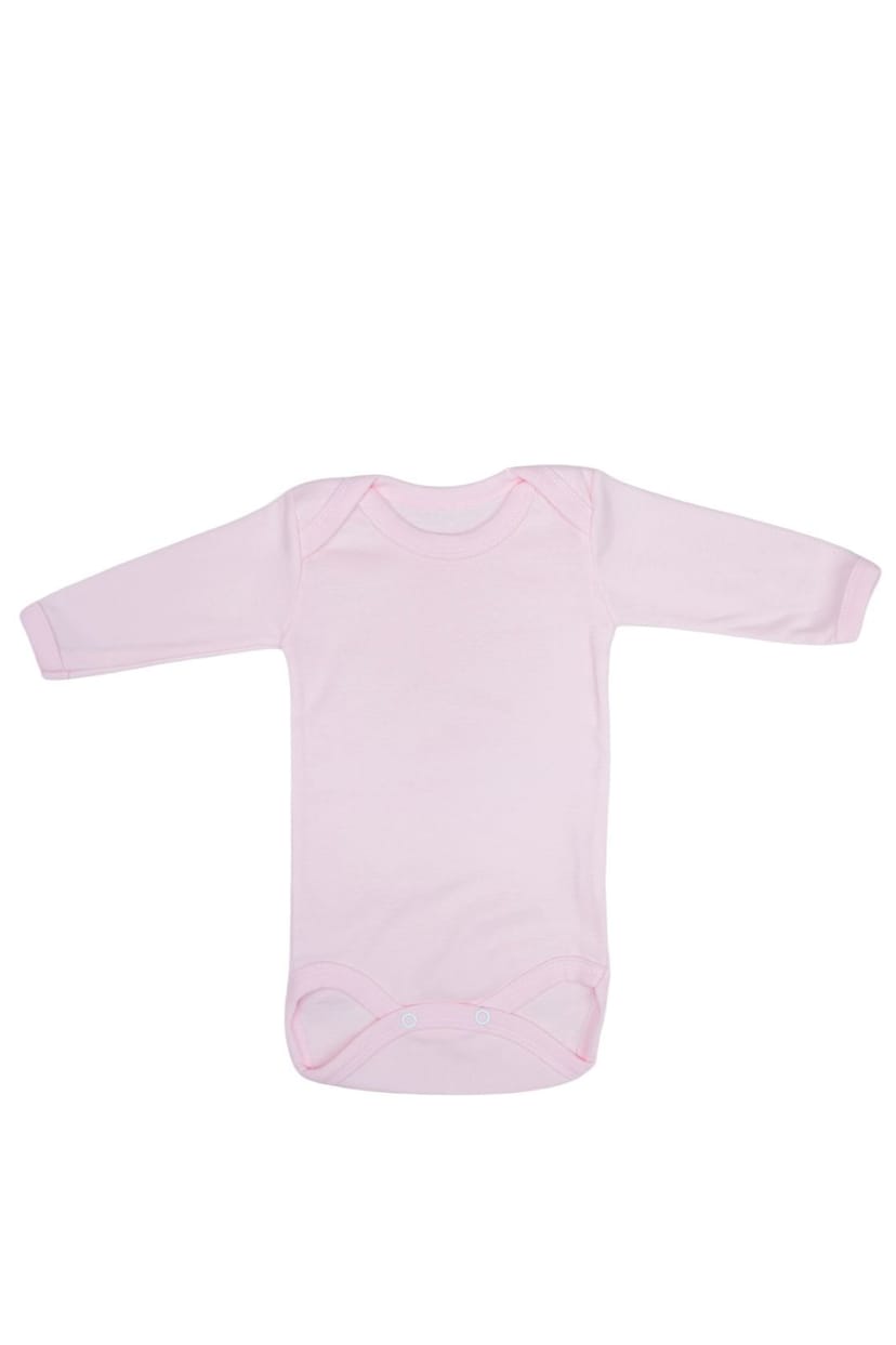 FIGLIO BINO Βρεφικό Εσώρουχο Κορμάκι Μακρύ Μανίκι Pink